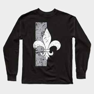 Fleur de lis Argent Shroud Long Sleeve T-Shirt